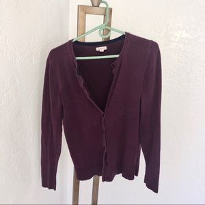 Cardigan - Burgundy
